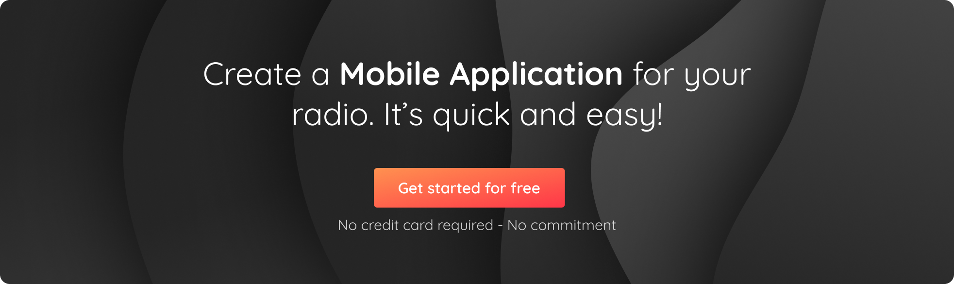 Create a radio mobile app with RadioKing